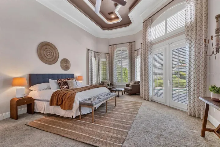 Beautiful Master Suite with ample natural lighting and separate sitting area