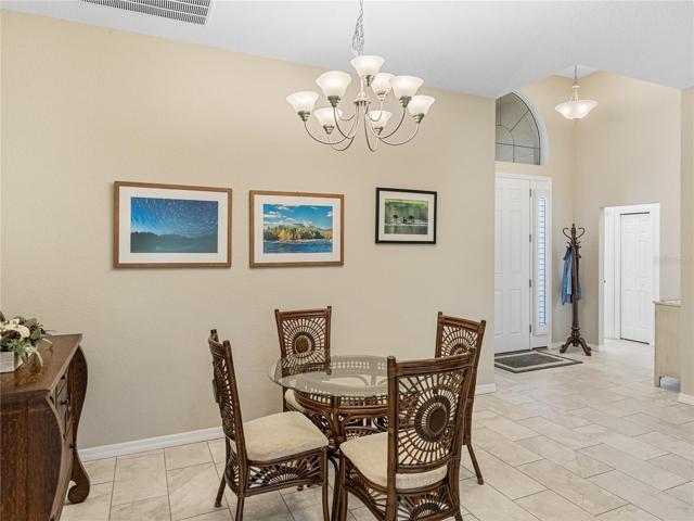 Dining area