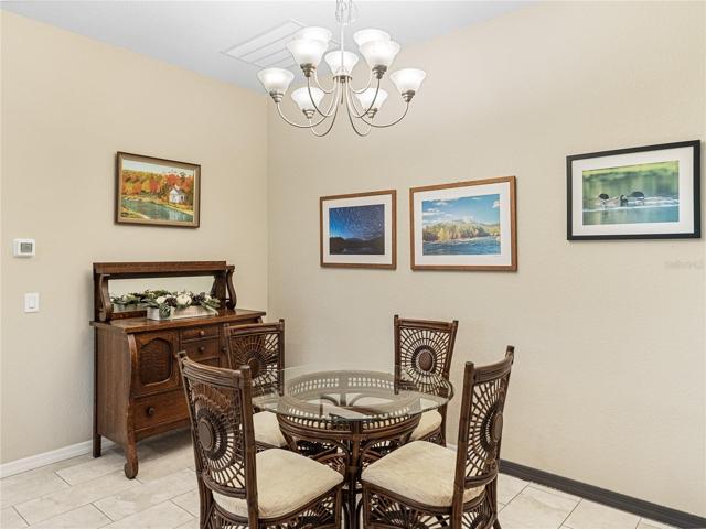 Dining area