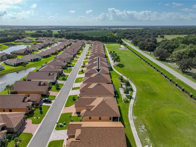 Property drone view