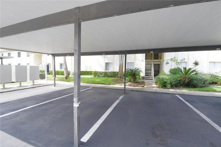 Also, you'll have your own designated COVERED parking space #119 and plenty of guest parking for all your visitors.