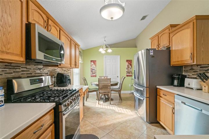 Kitchen view from family room