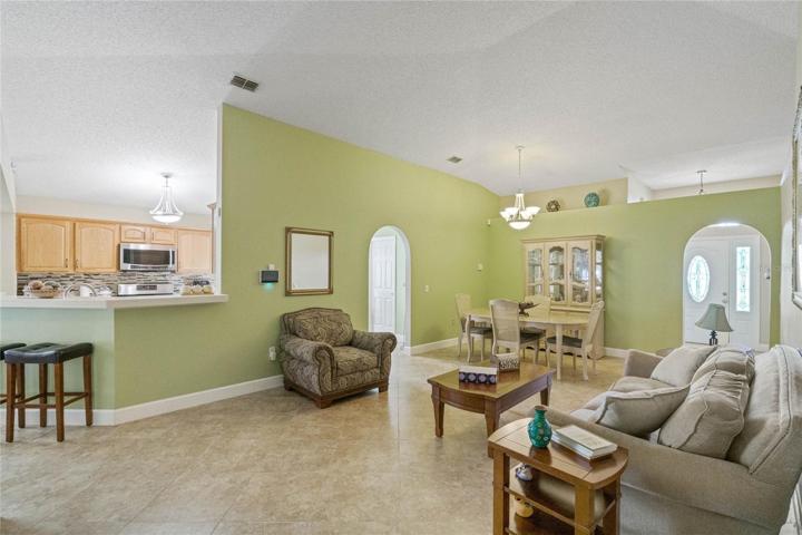 Formal living from owner's suite