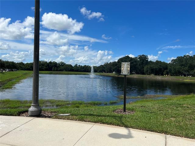 Community Pond View from Clubhouse Parking Area