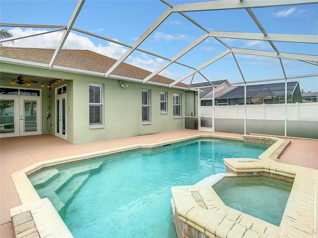 Enclosed Pool from the Right
