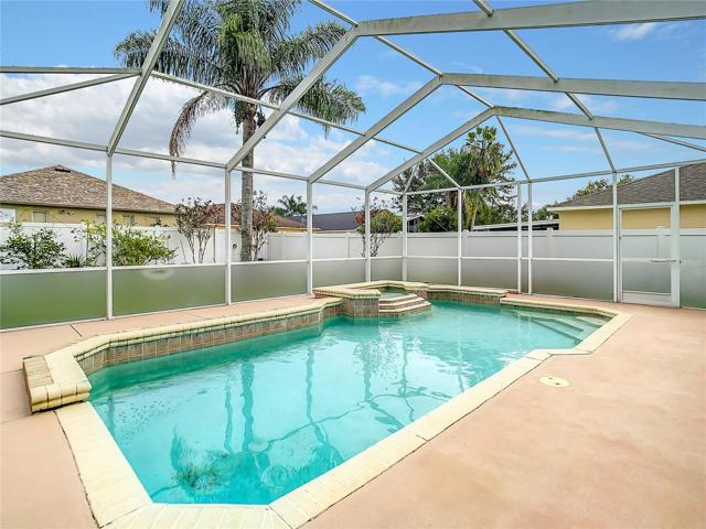Enclosed Pool from the Left