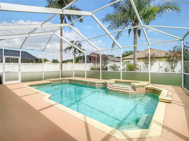 Enclosed Pool from the Right