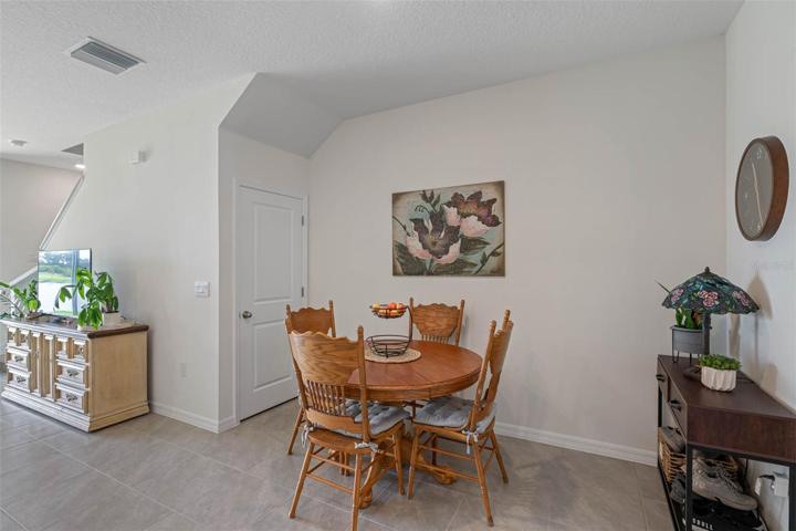 Generous Space for Dining Table