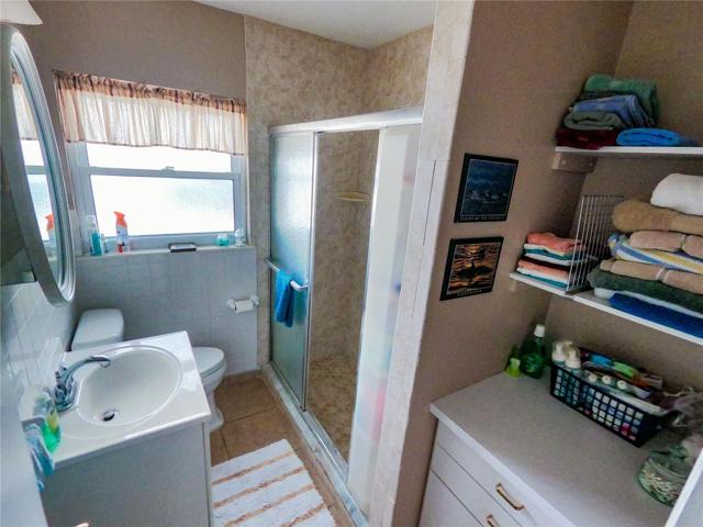 Bathroom with storage
