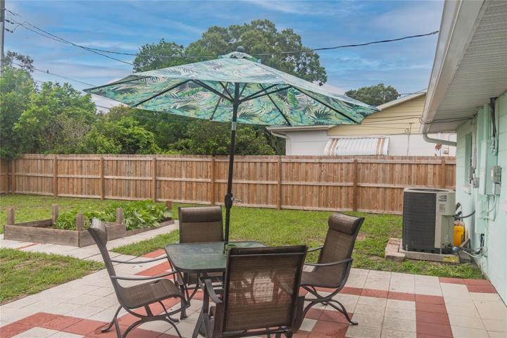 Rear Patio