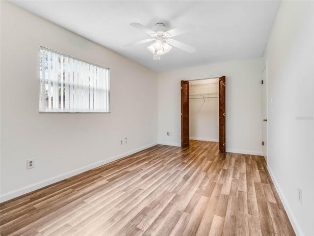 Master Bedroom with a large walk-in closet
