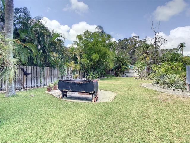 View from south side of yard towards the northwest.