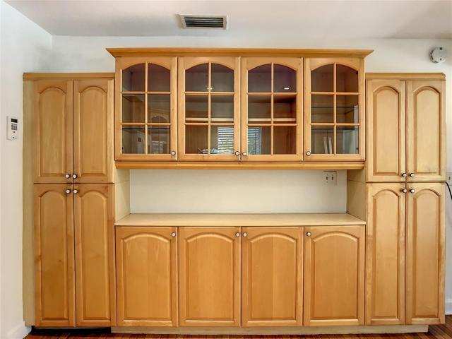 View of west side of kitchen.