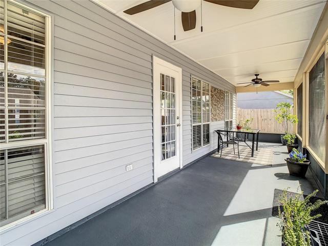 Enclosed Patio Left Out