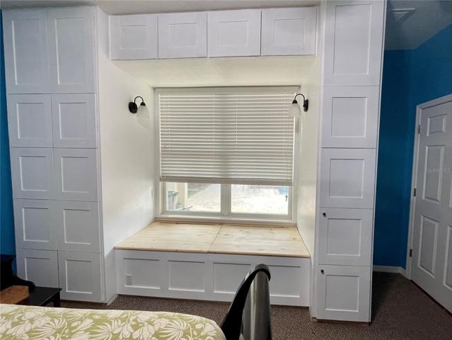 Built-In Cabinet and Window Bench