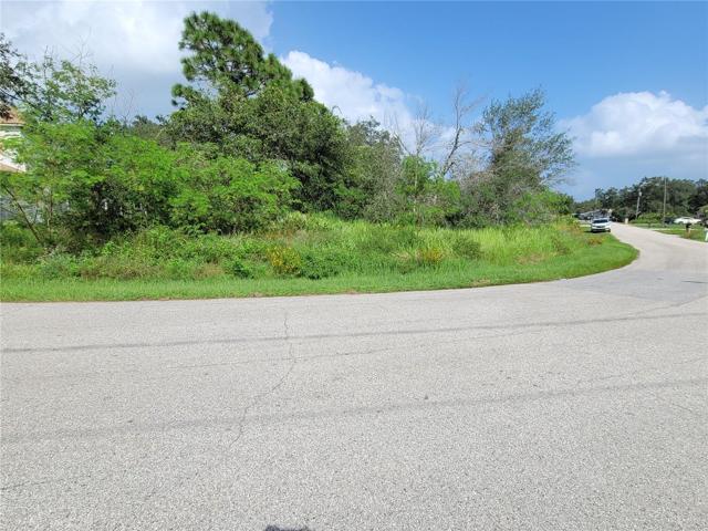 South side of lot