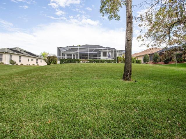 Rear view of home