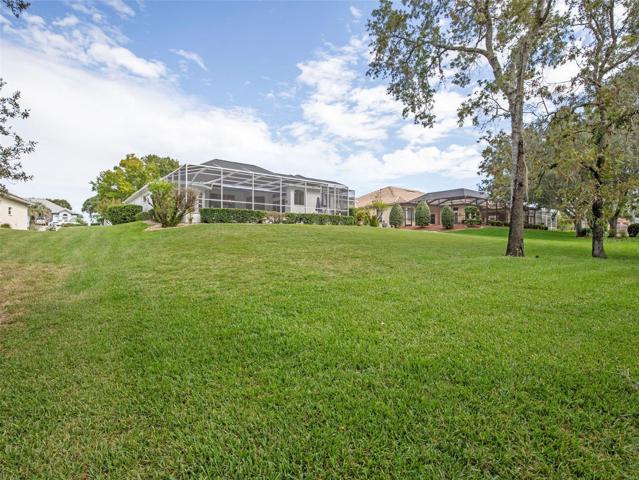Rear view of home