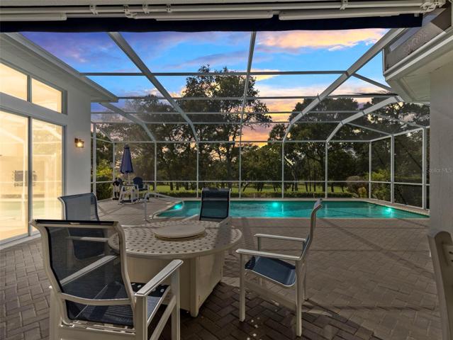 Enjoy the sunset while relaxing on your lanai