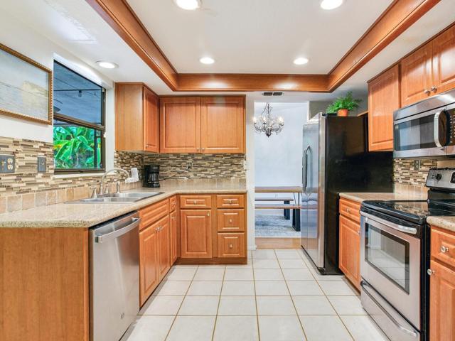 Kitchen with stainless steal appliances