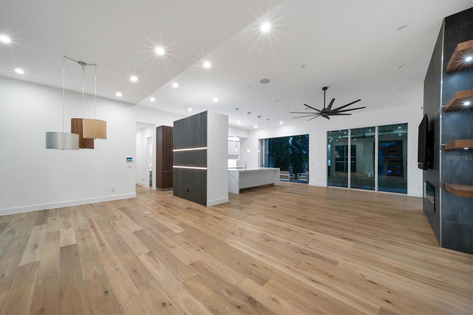 Open floor plan