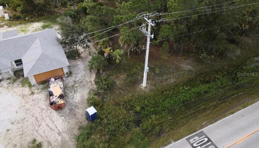 Brand new 2023 home for sale next door.
