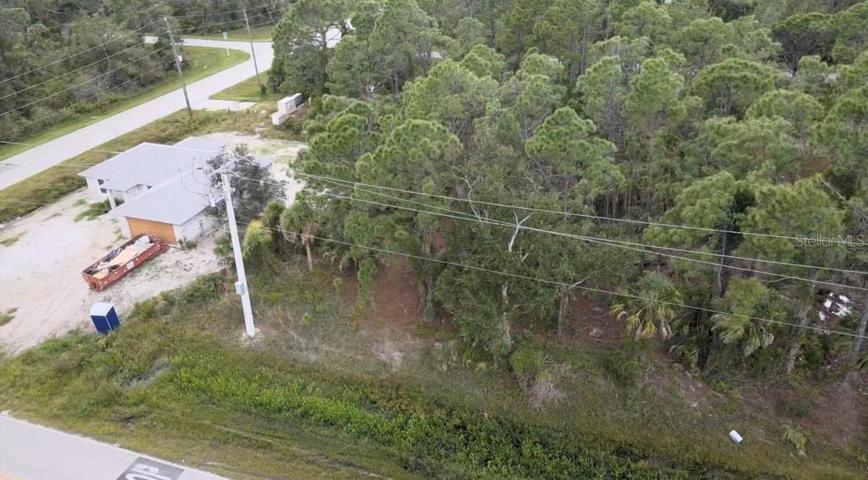 Aerial of 509 Biscayne Drive.