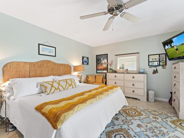 Master Bedroom - with entry out to the screen porch area.