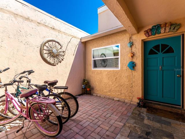 Front Courtyard and front door