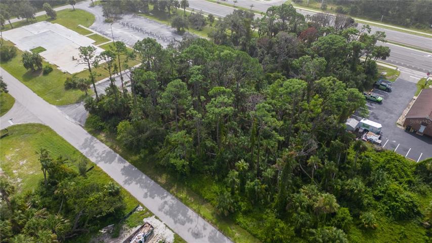 View of lots from Tanglewood Ave
