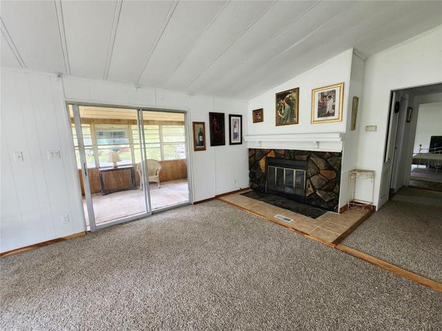 Living Area w/fireplace