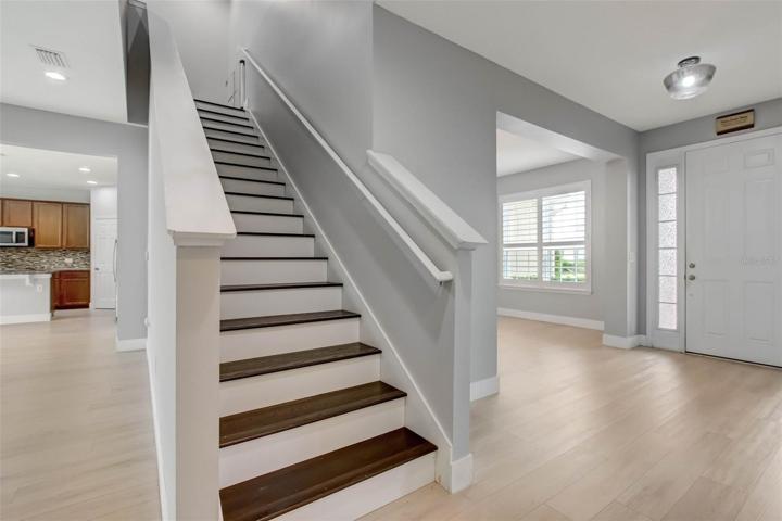 Stairway to Second Floor