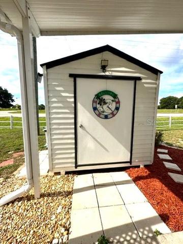 STORAGE SHED