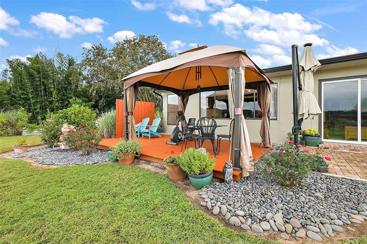 Rear Exterior Sitting area