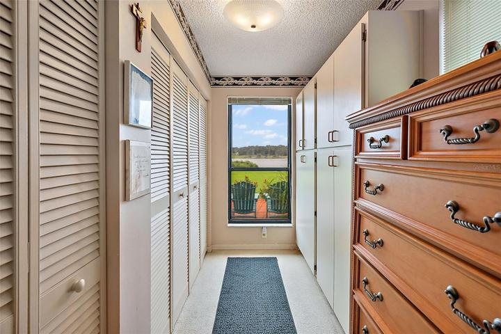 Master bedroom closet