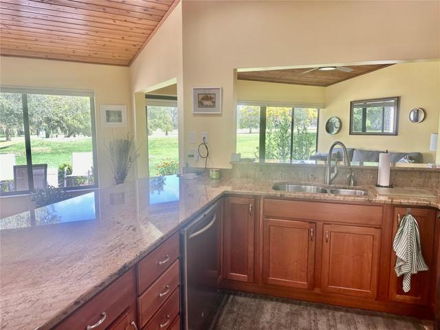 GRANITE COUNTER TOPS AND BEAUTIFUL VIEW