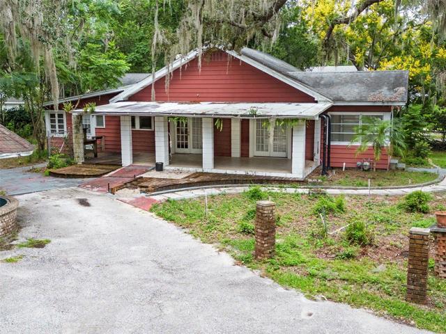 Entry from driveway