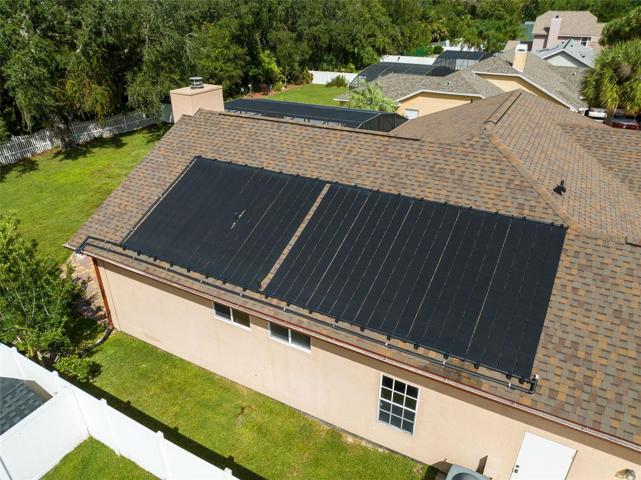 Solar Radiant Heating System for Pool
