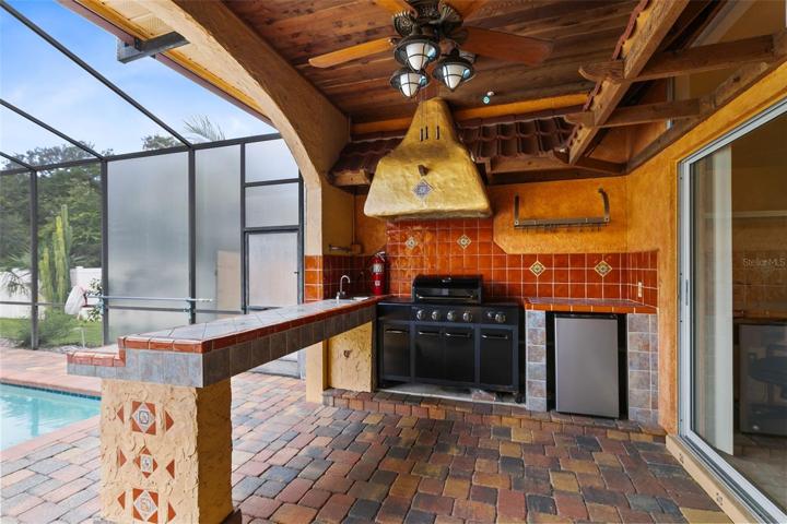 Kitchen/Grill/Bar Area