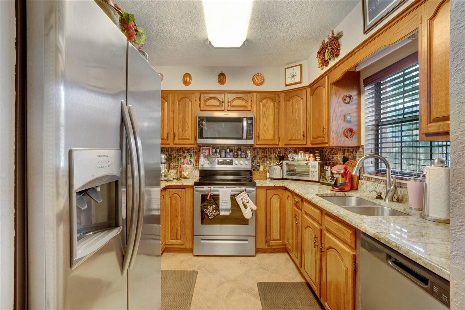 Kitchen View from Dining Room