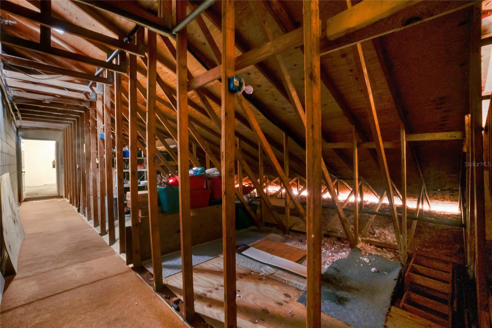 Storage Room located above the garage