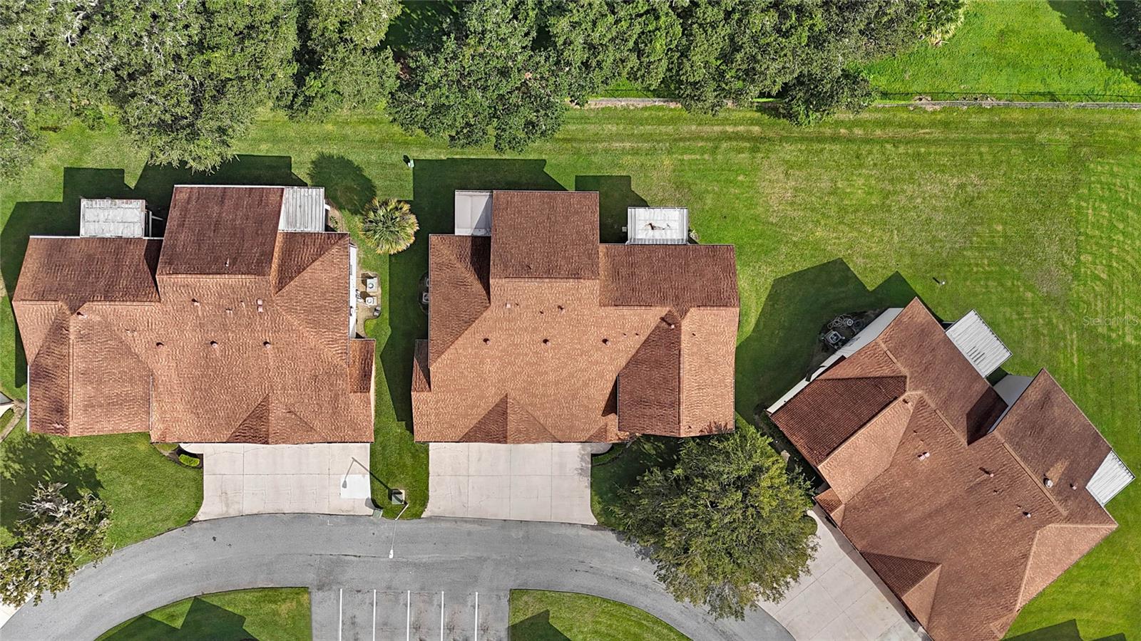 Aerial View from above condominium