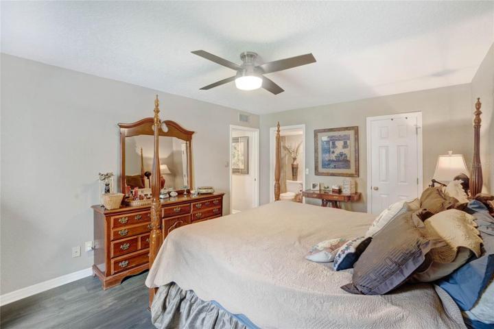 Master Bedroom has walk-in closet