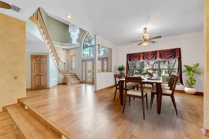 Virtual Staged Dining Room