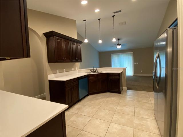 View into kitchen from dining room