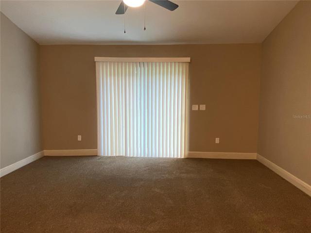 Family room view from kitchen