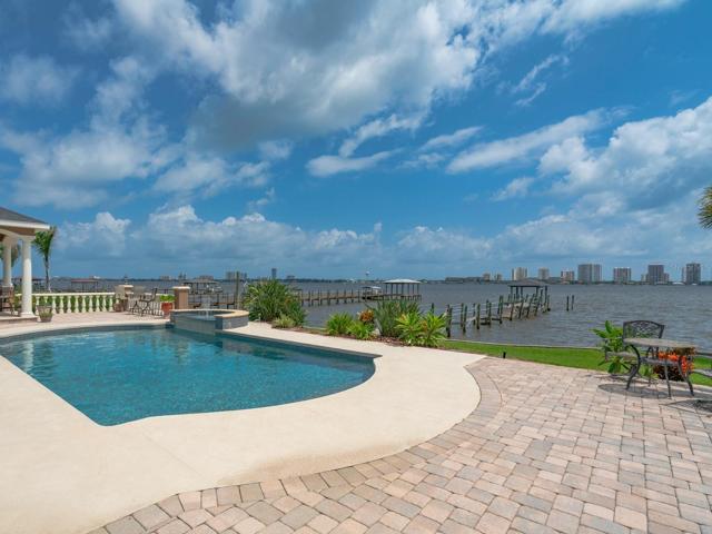 Solar heated pool and spa