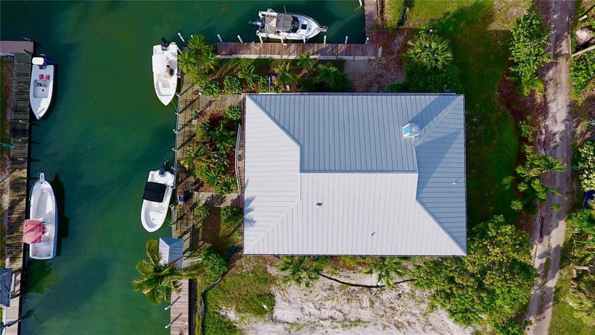 A brand new metal roof!