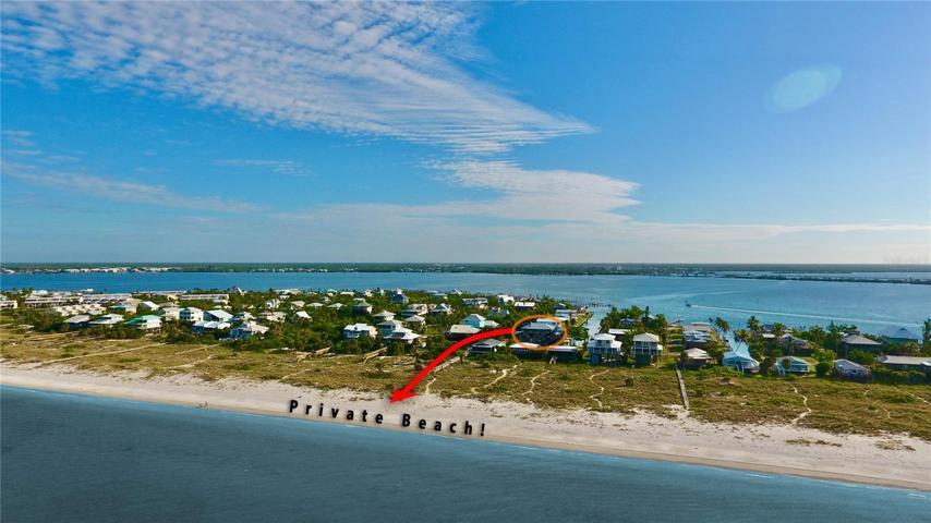 Easy access to your Private Beach!