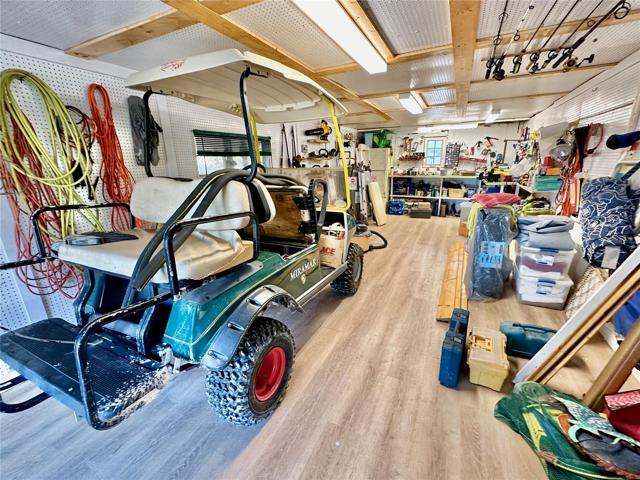 Large enough to house you Golf Cart too.